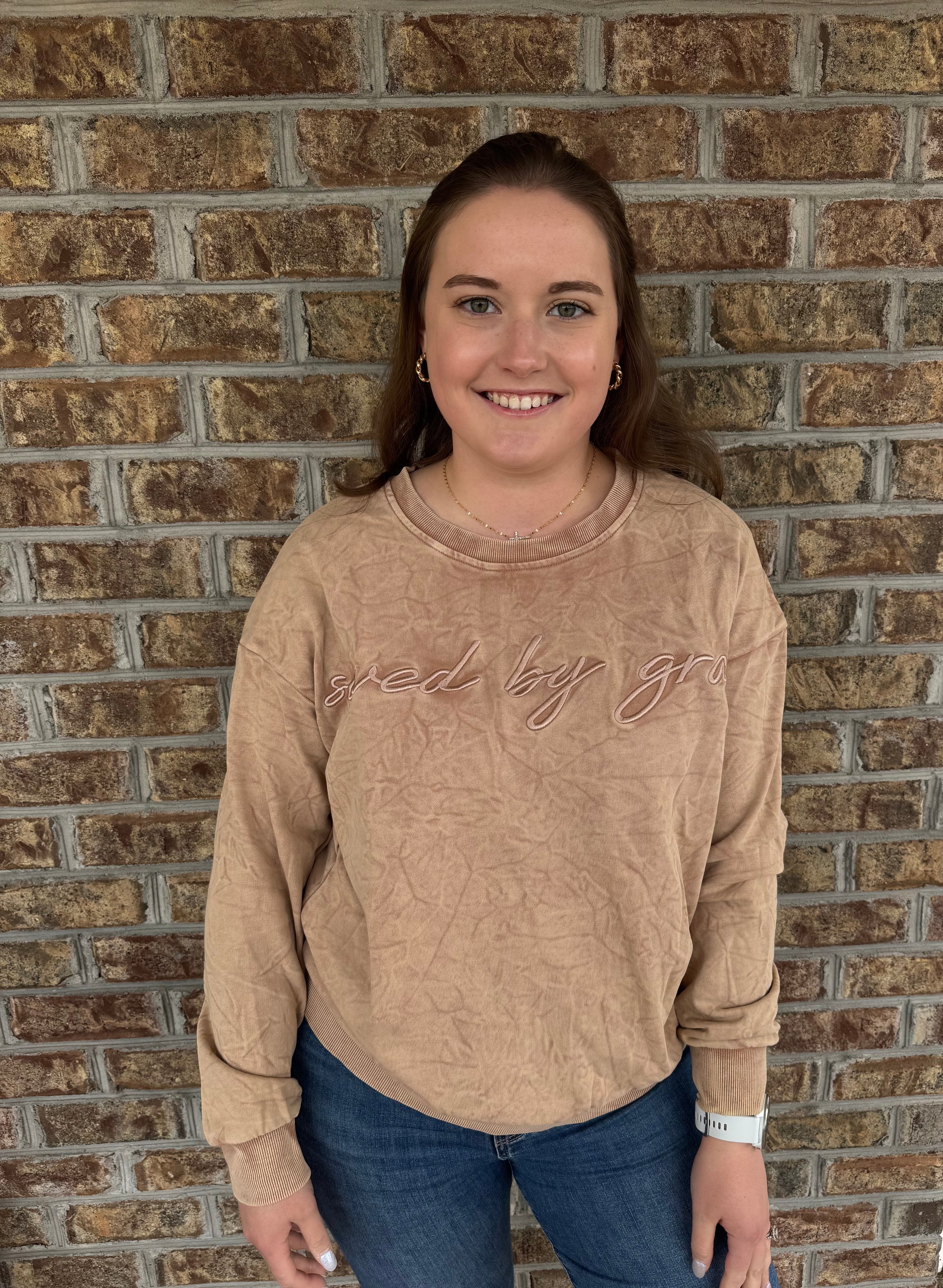Saved by Grace Pullover