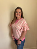 Sweetheart Striped Top
